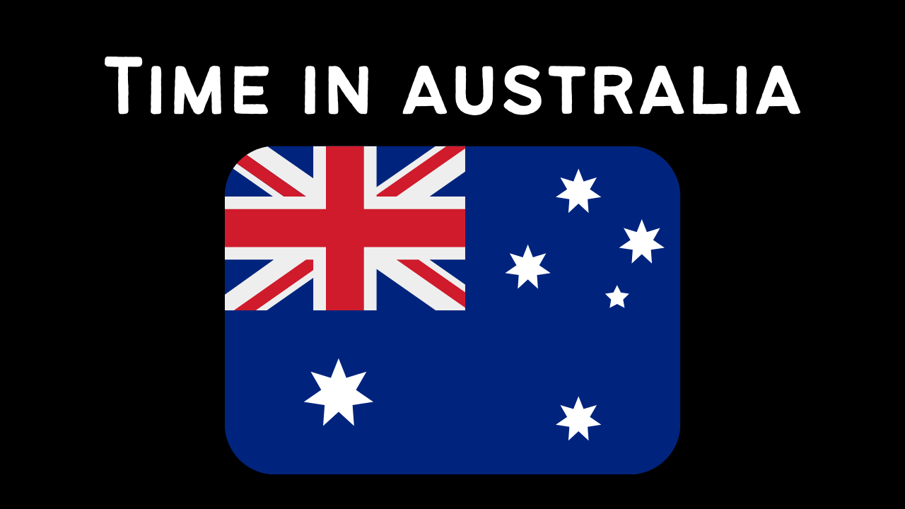 Time in Australia Current Time in Australia Now